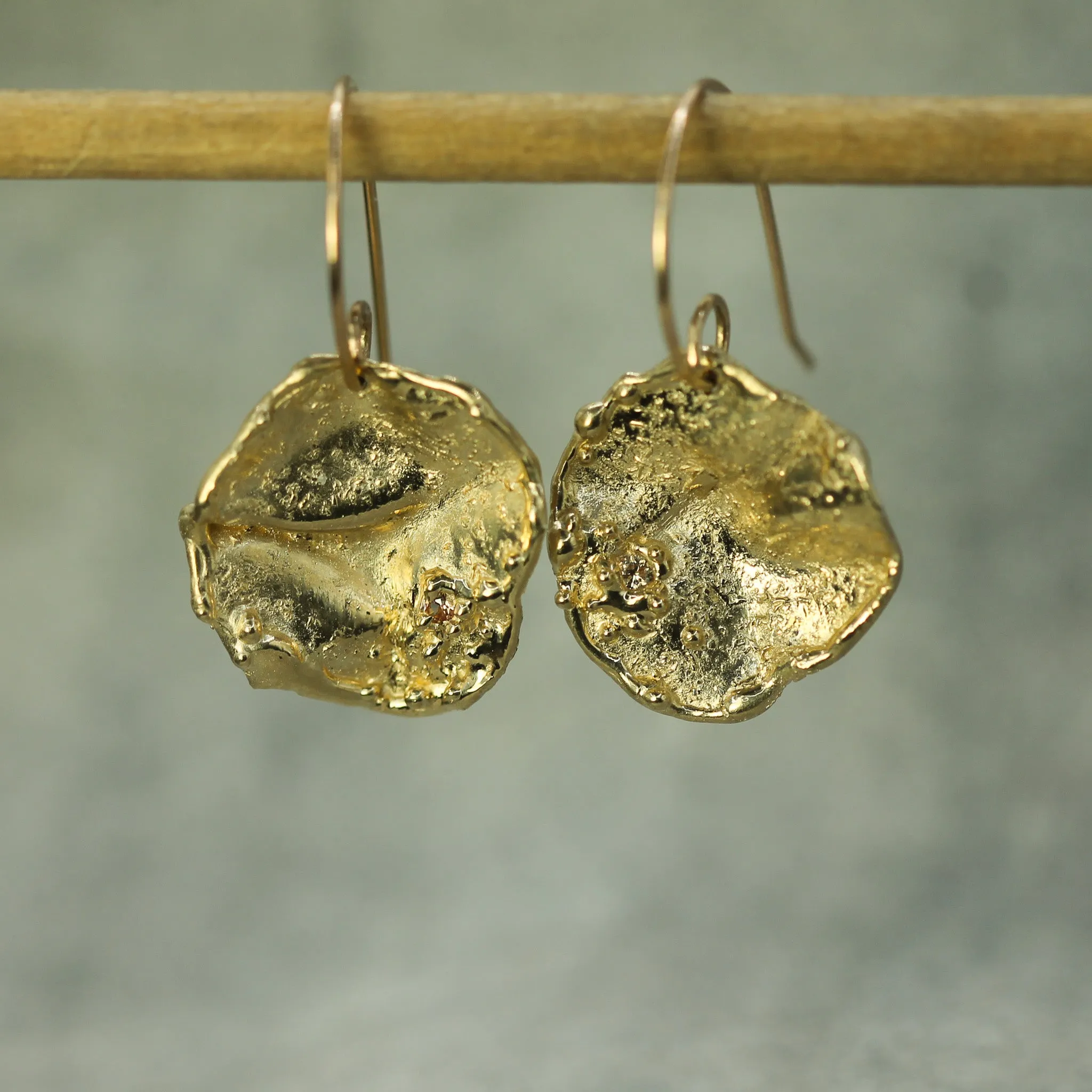 Forces of Nature Sapphire Earrings -