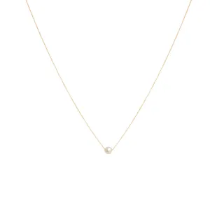 Gold Pearl Necklace
