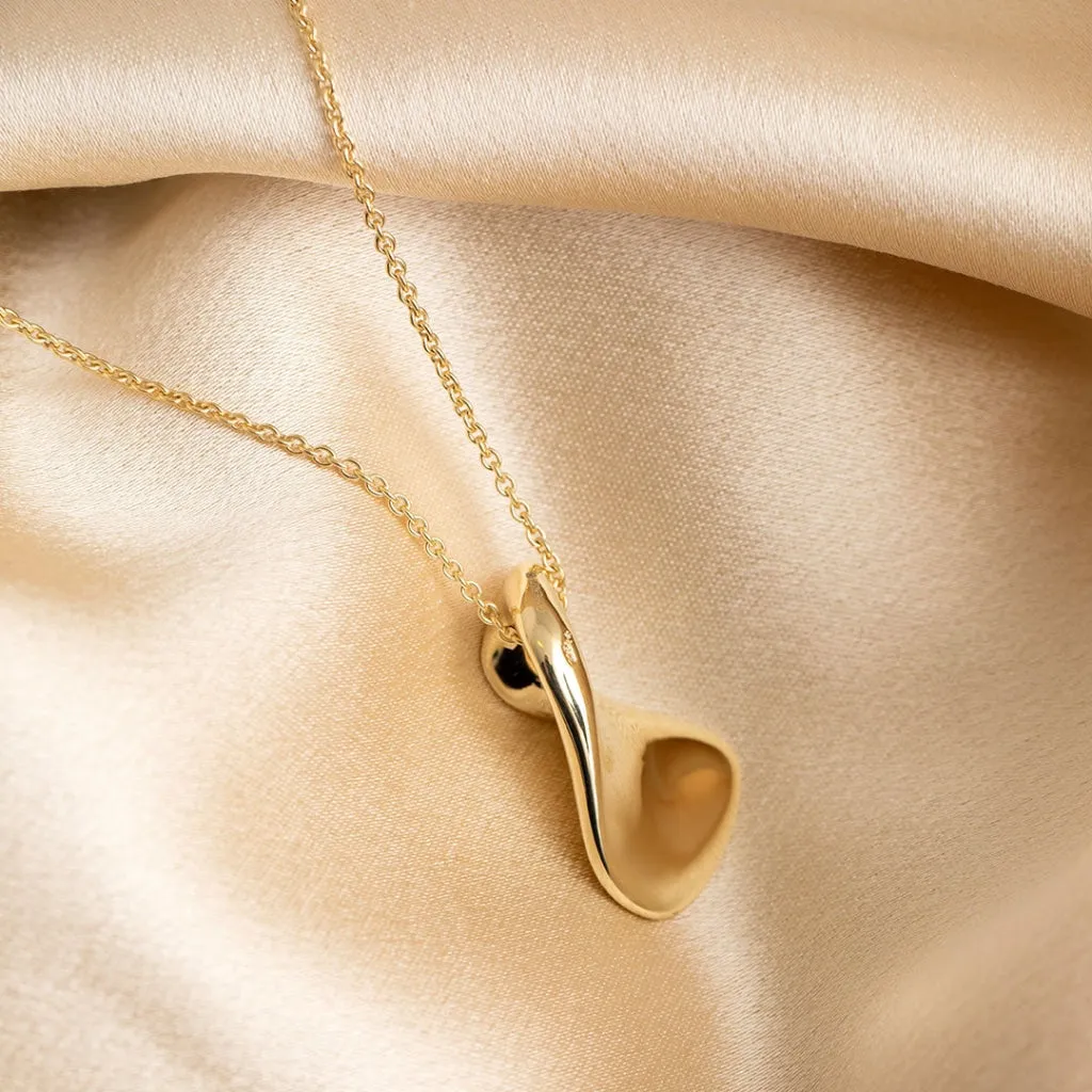 Golden Nugget Necklace | 9ct Gold