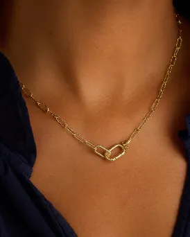 Gorjana Crew Link Necklace - Gold