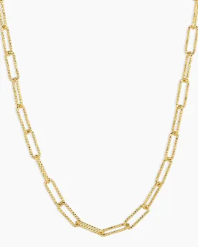 Gorjana Crew Link Necklace - Gold