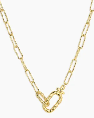 Gorjana Crew Link Necklace - Gold