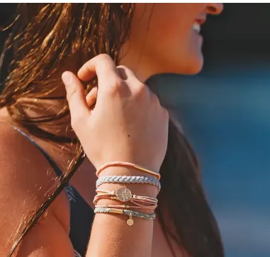 Hair tie bracelets- Explore