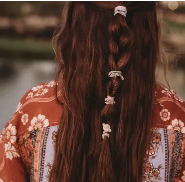 Hair tie bracelets- Explore