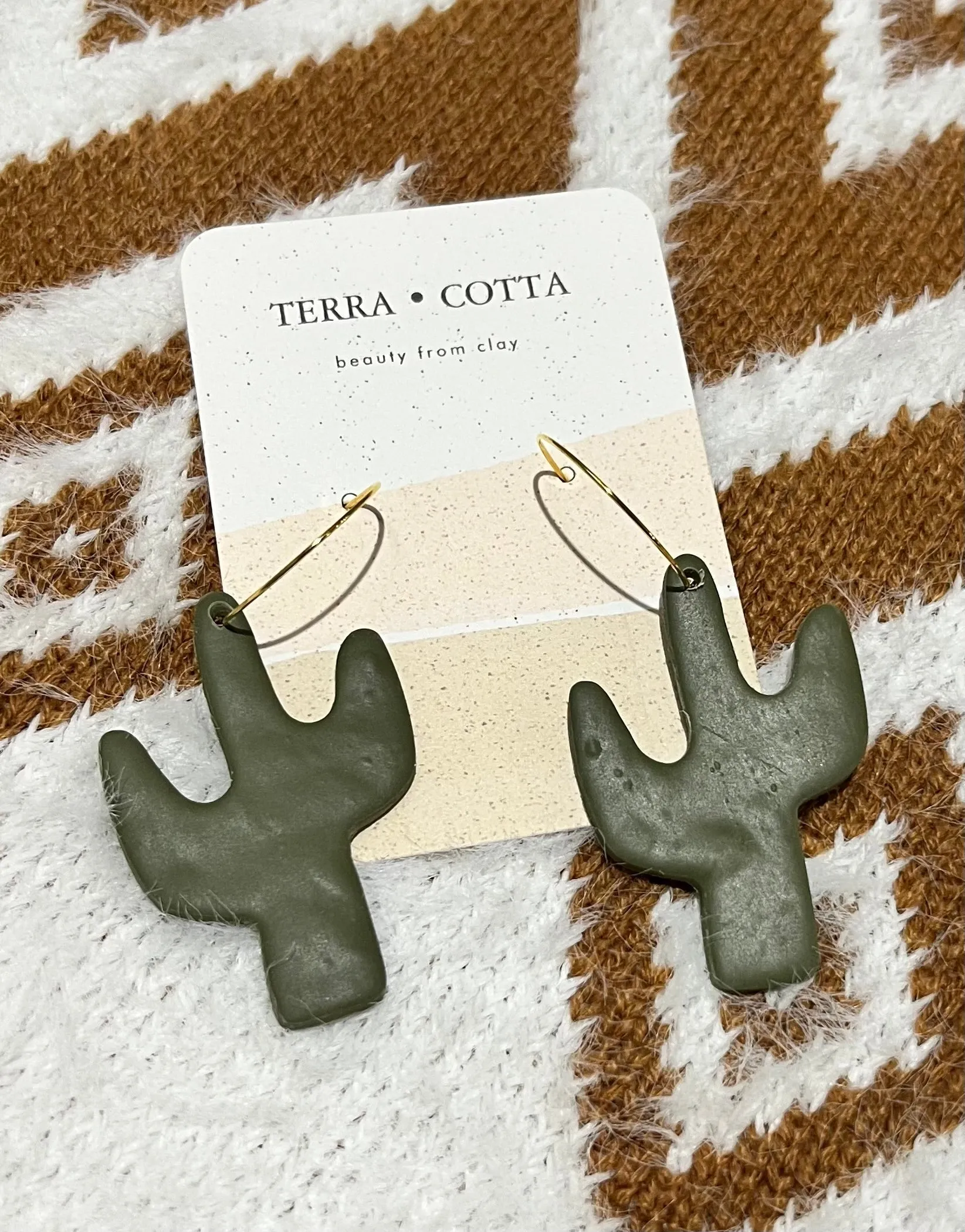 Handmade Clay Earrings