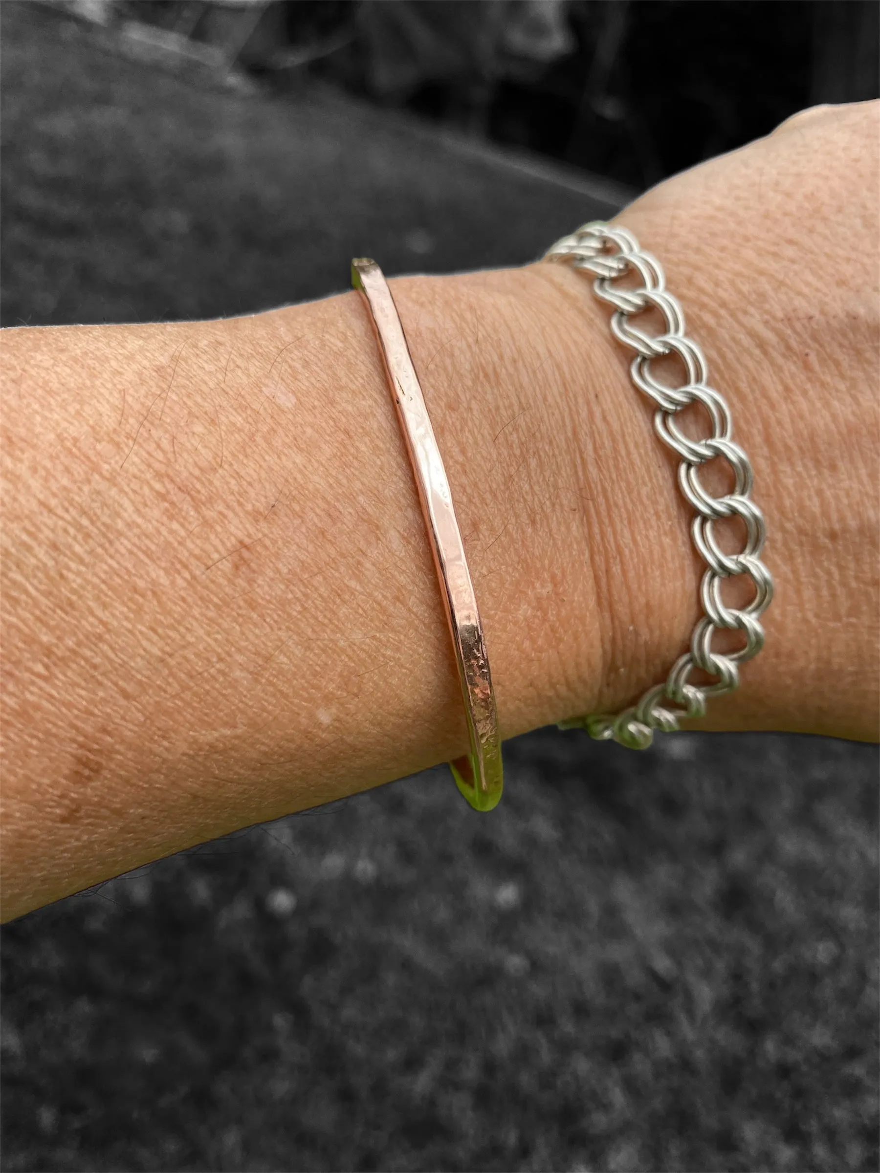 Handmade Copper Cuff Bracelet