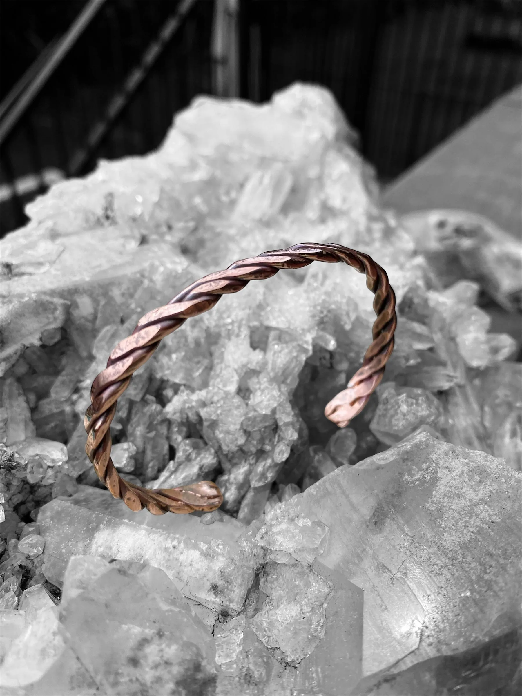 Handmade Copper Cuff Bracelet