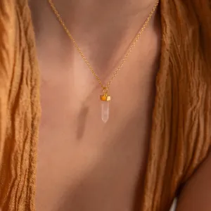 Harness the Power of the Universe with Crystal Quartz Necklaces