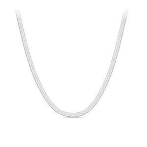 Herringbone Chain in Sterling Silver