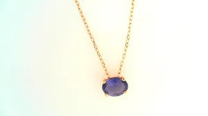 Iolite Pendant