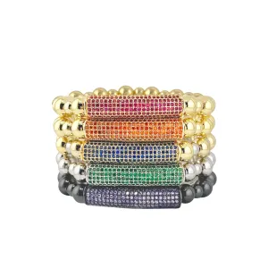 Ivy Luxe Pave Bar Bracelet
