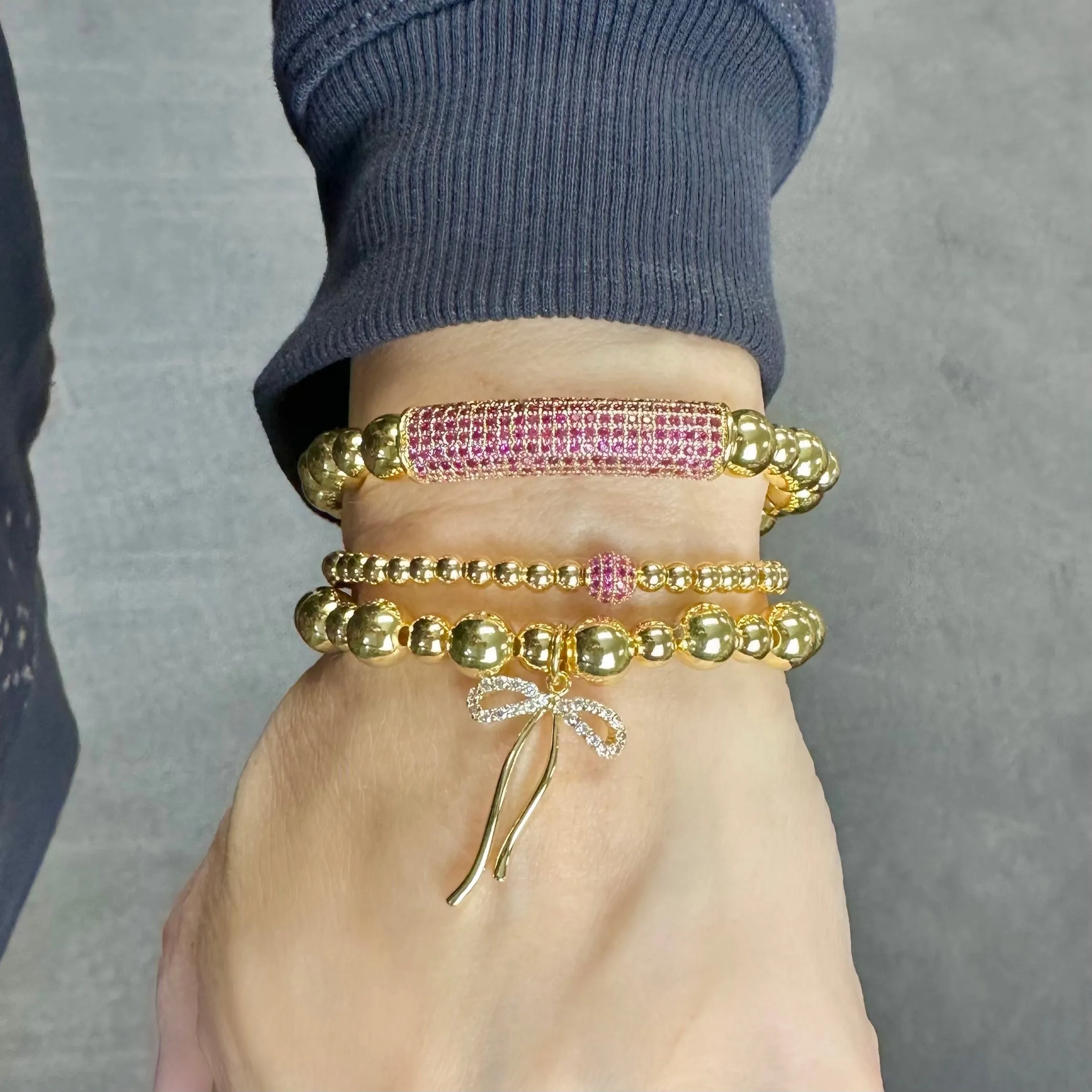 Ivy Luxe Pave Bar Bracelet
