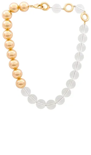 Jenny Bird Lyra Necklace in Metallic Gold