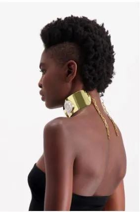 JIAMINI Nyali Chocker Necklace with beaded