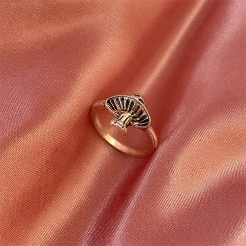 Korean Fashion Butterfly Rings for Women Punk Trendy Vintage Smooth