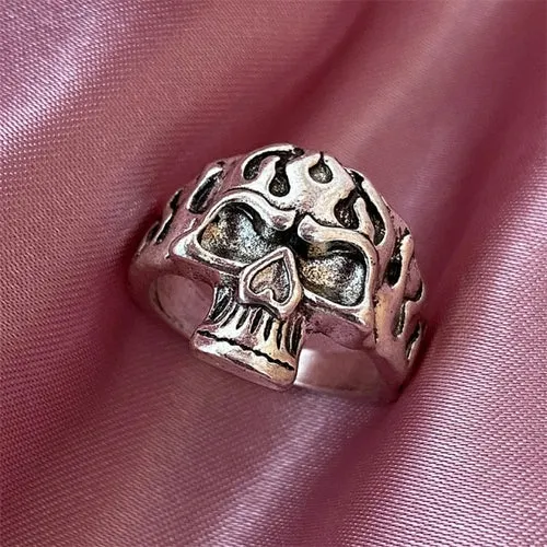 Korean Fashion Butterfly Rings for Women Punk Trendy Vintage Smooth