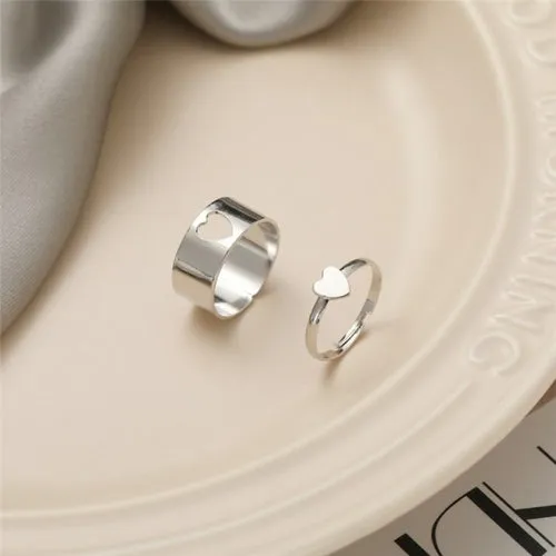 Korean Fashion Butterfly Rings for Women Punk Trendy Vintage Smooth