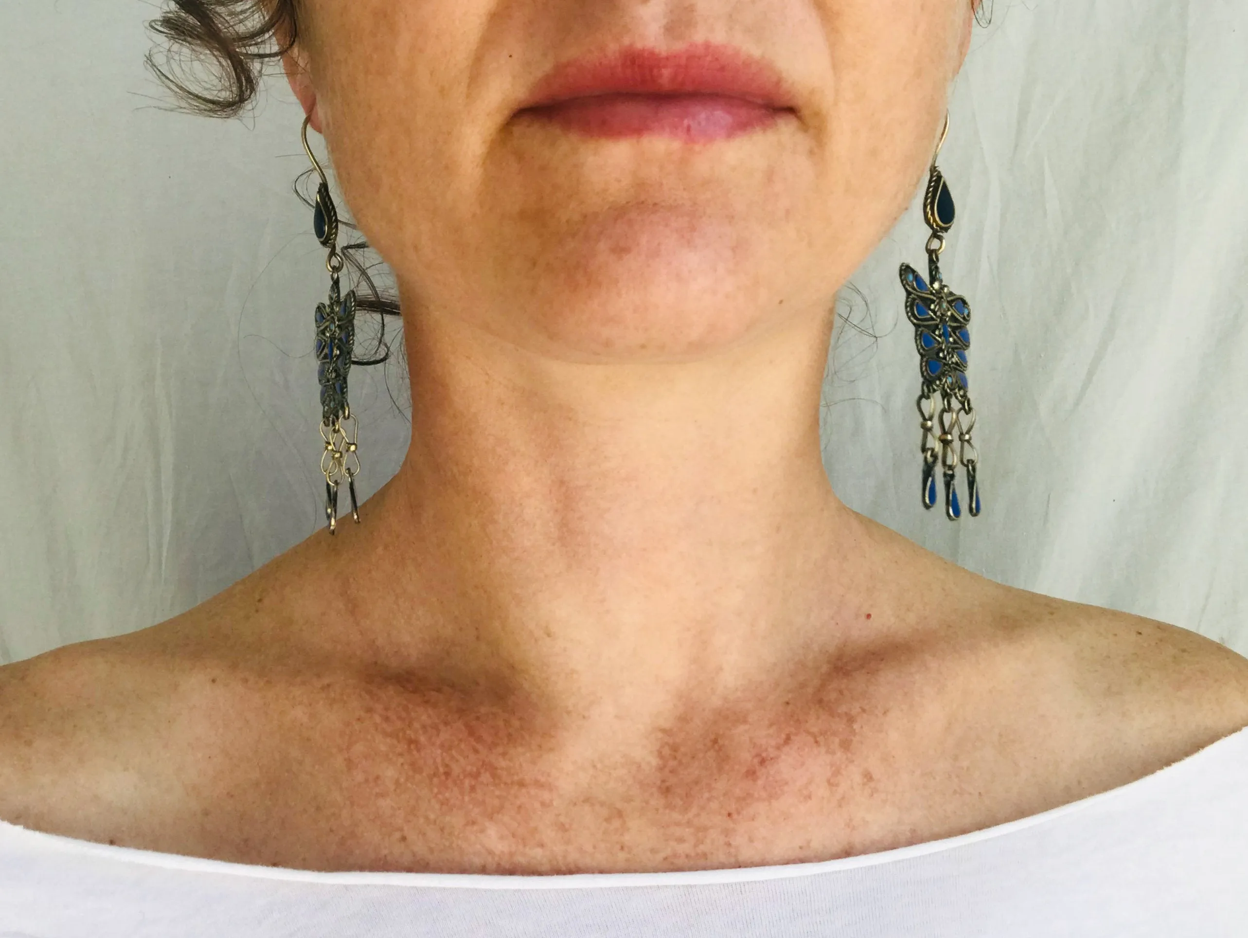 Kuchi Butterfly Earrings. Faux Lapis
