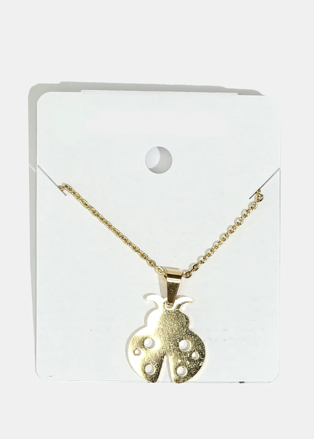 Ladybug Charm Necklace