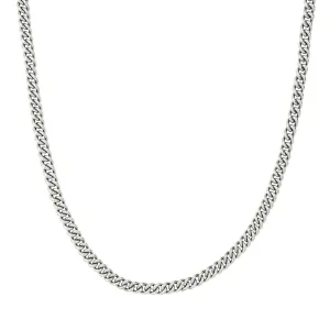 Lourdes Chain Necklace Steel