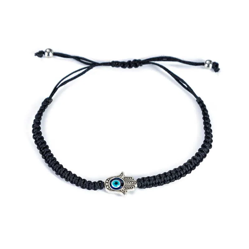 Lucky Hamsa Couples String Bracelets