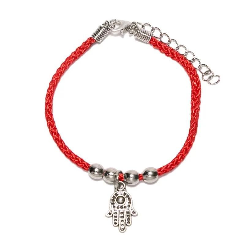 Lucky Hamsa Couples String Bracelets