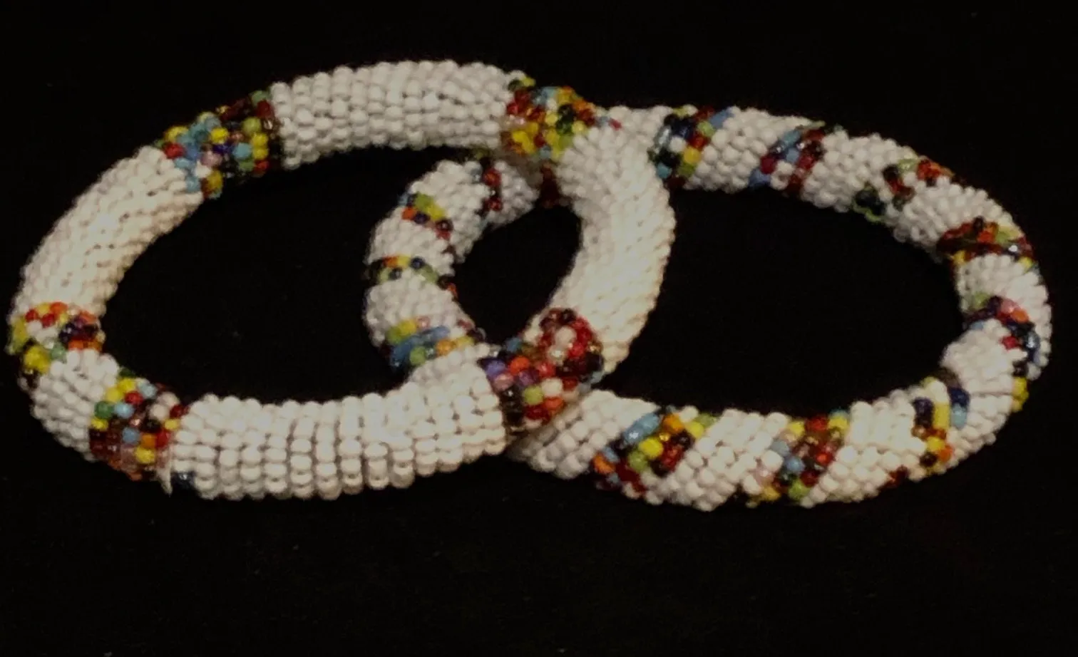 Maasai Beaded Bangles | East African Beaded Bangles | African Jewelry | Nile Valley Jewelry | Tribal & Ethnic | Afrocentric
