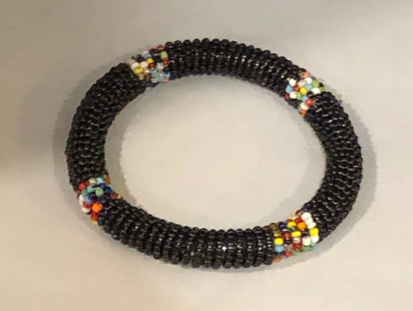 Maasai Beaded Bangles | East African Beaded Bangles | African Jewelry | Nile Valley Jewelry | Tribal & Ethnic | Afrocentric