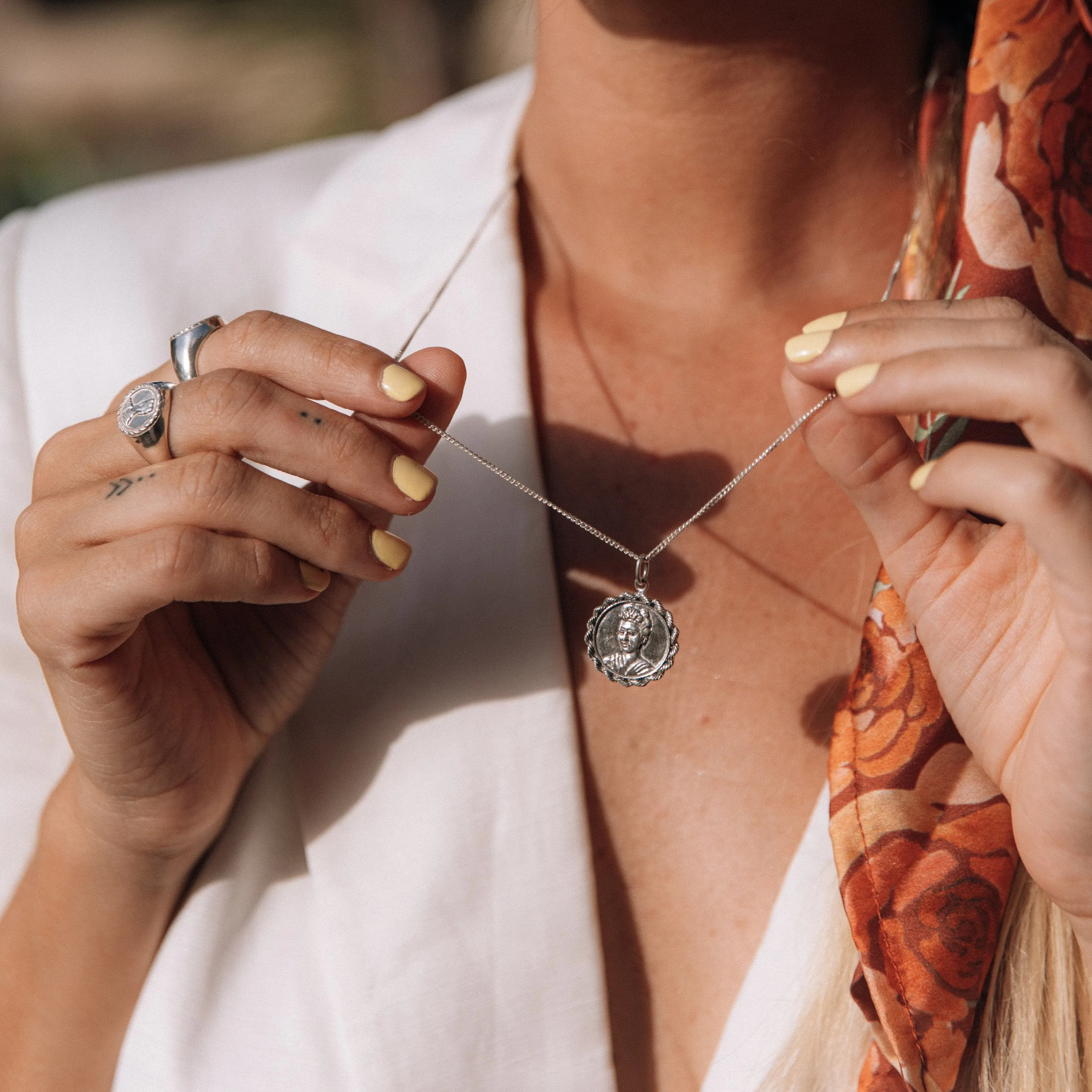 MAGDALENA NECKLACE - SILVER