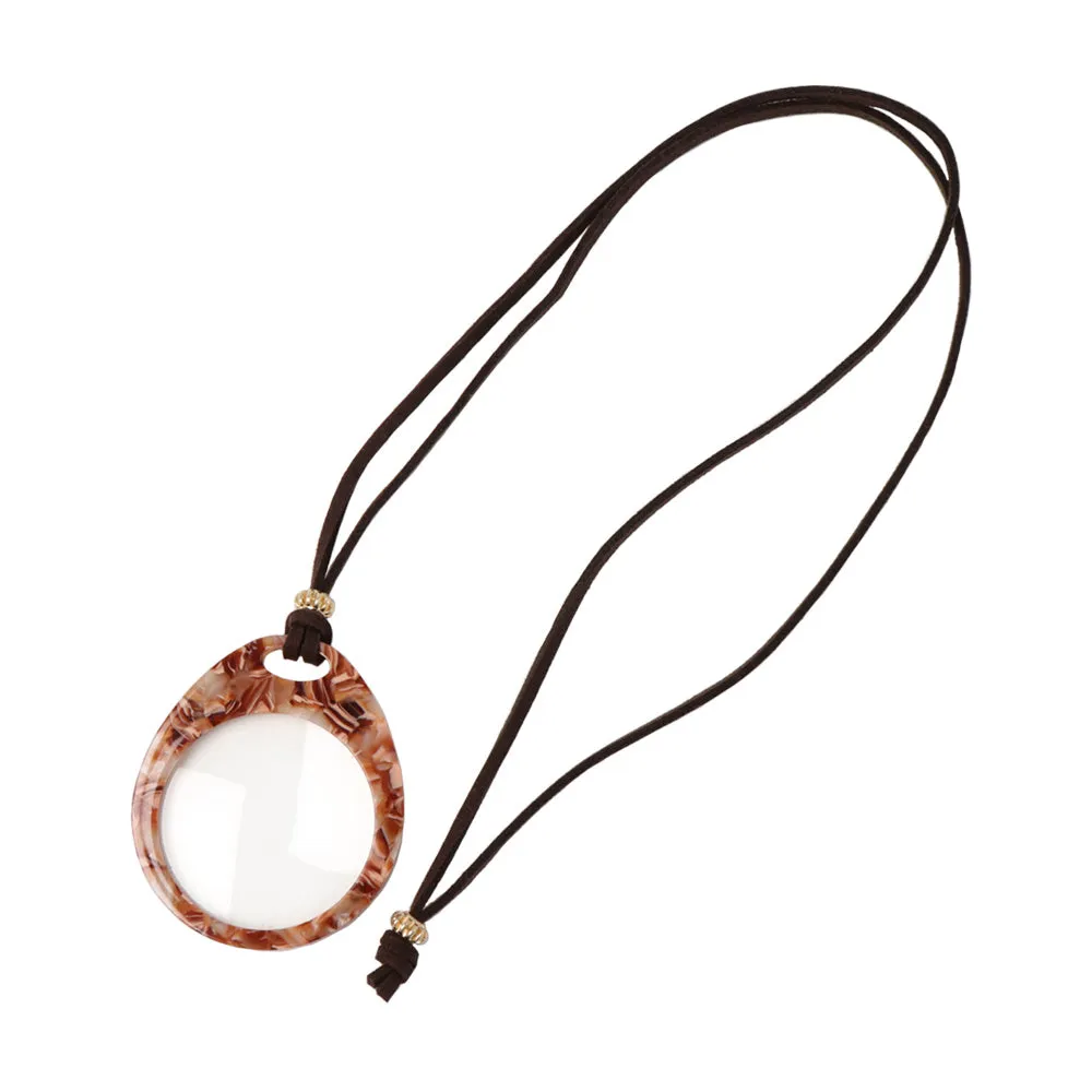 Magnifier Long Necklace