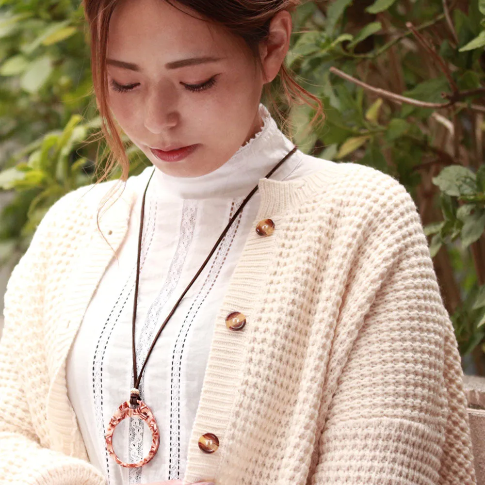Magnifier Long Necklace