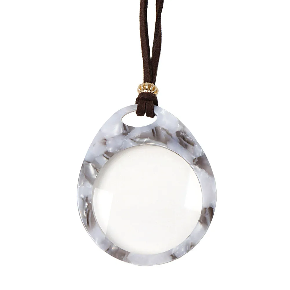 Magnifier Long Necklace