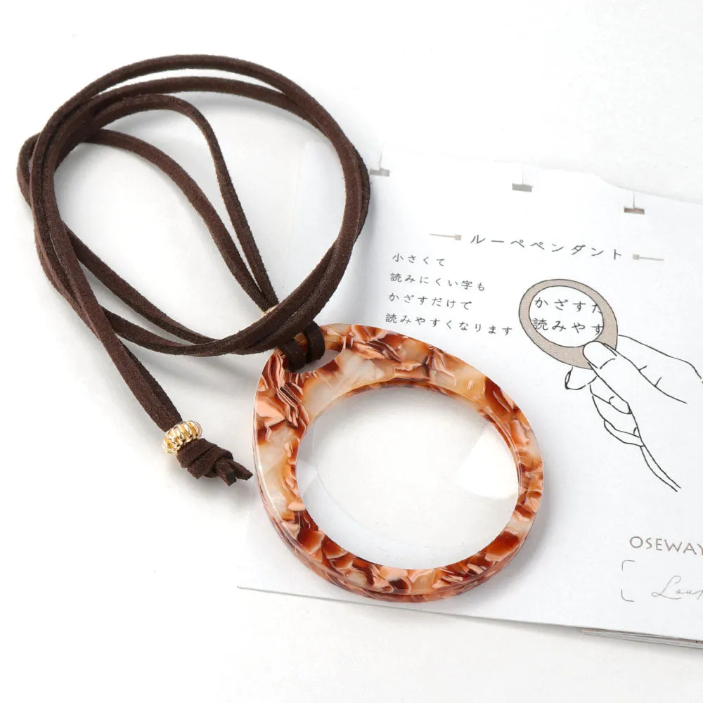 Magnifier Long Necklace