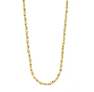 Maya J | Birthstone Charm Necklaces -Rope Chain Gold