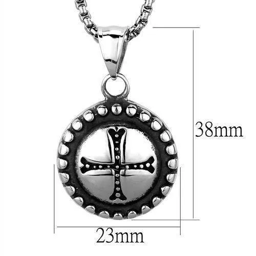 Men's Necklaces - TK2009 - High polished (no plating)