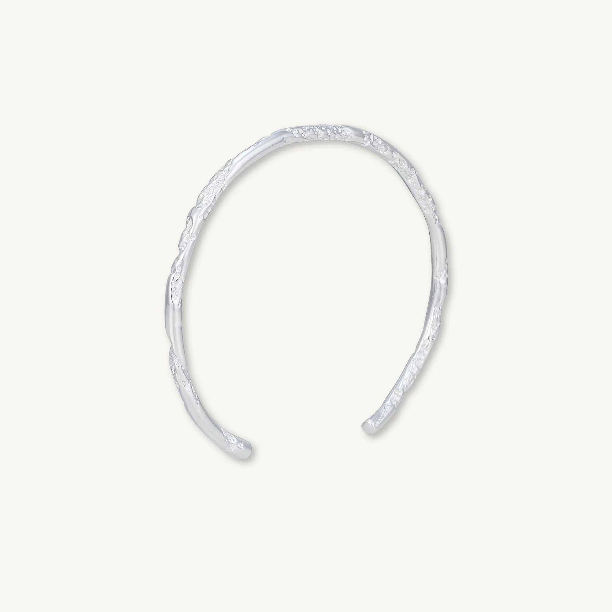 Molten Cuff Bangle Bracelet