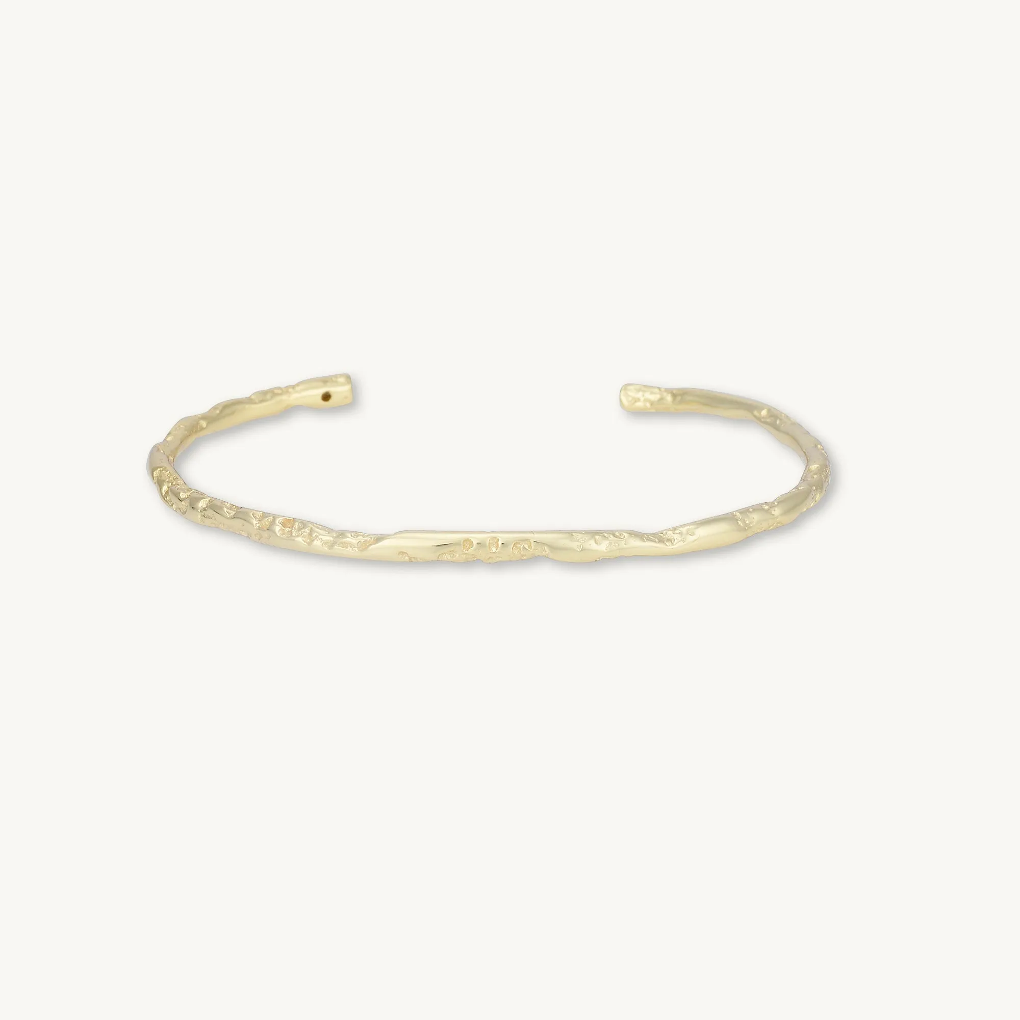 Molten Cuff Bangle Bracelet