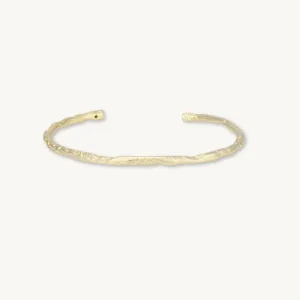 Molten Cuff Bangle Bracelet
