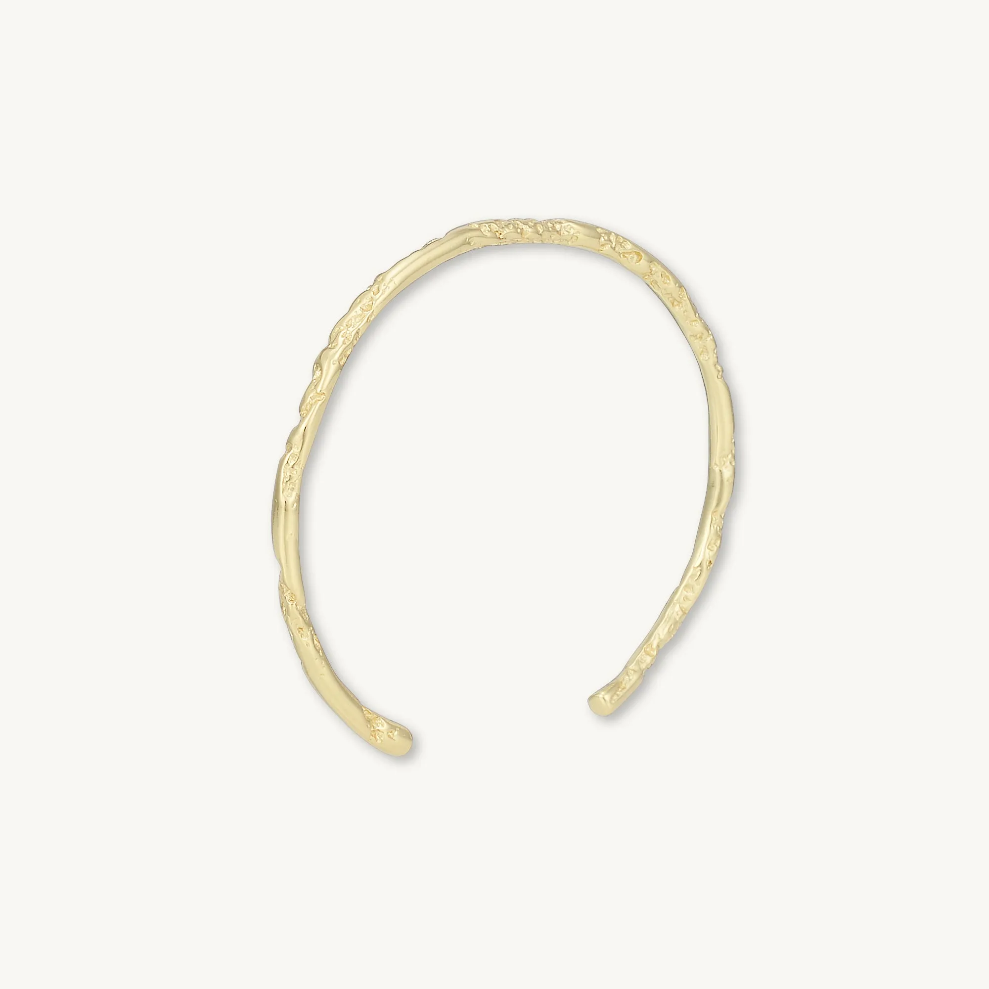 Molten Cuff Bangle Bracelet