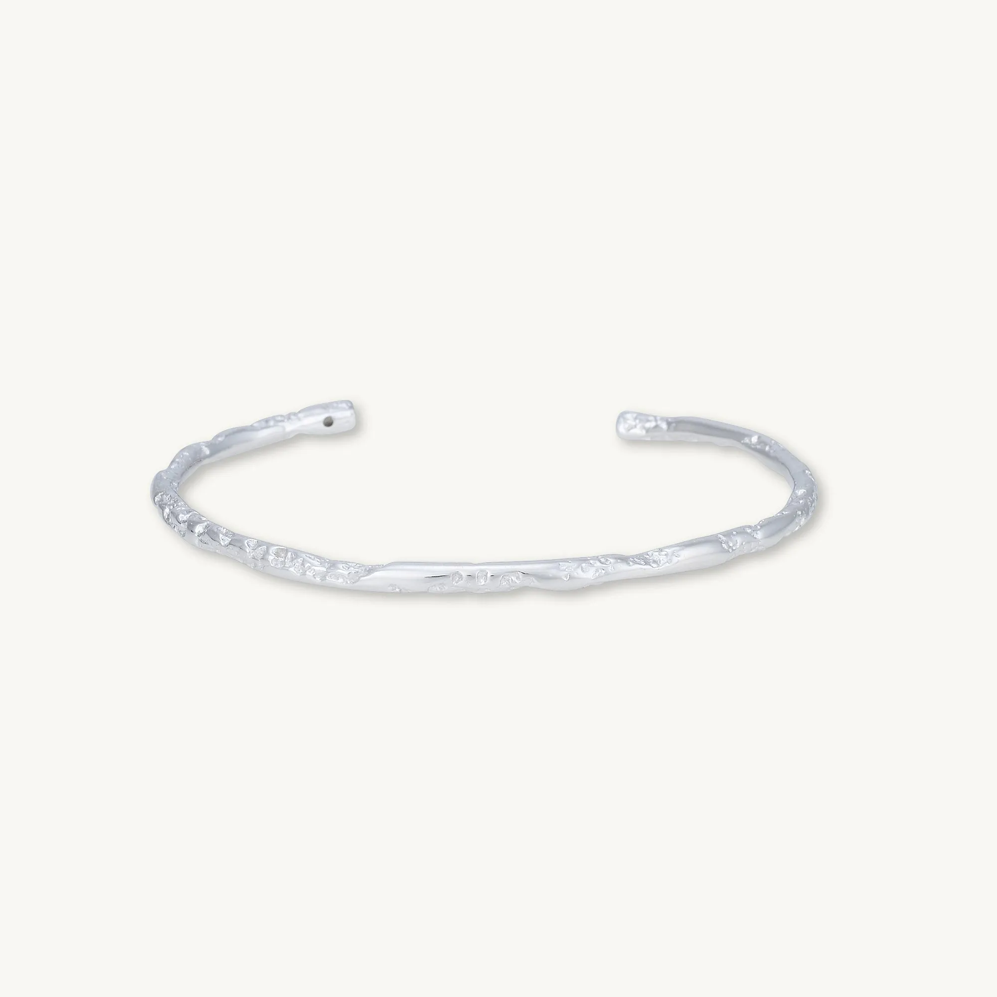 Molten Cuff Bangle Bracelet