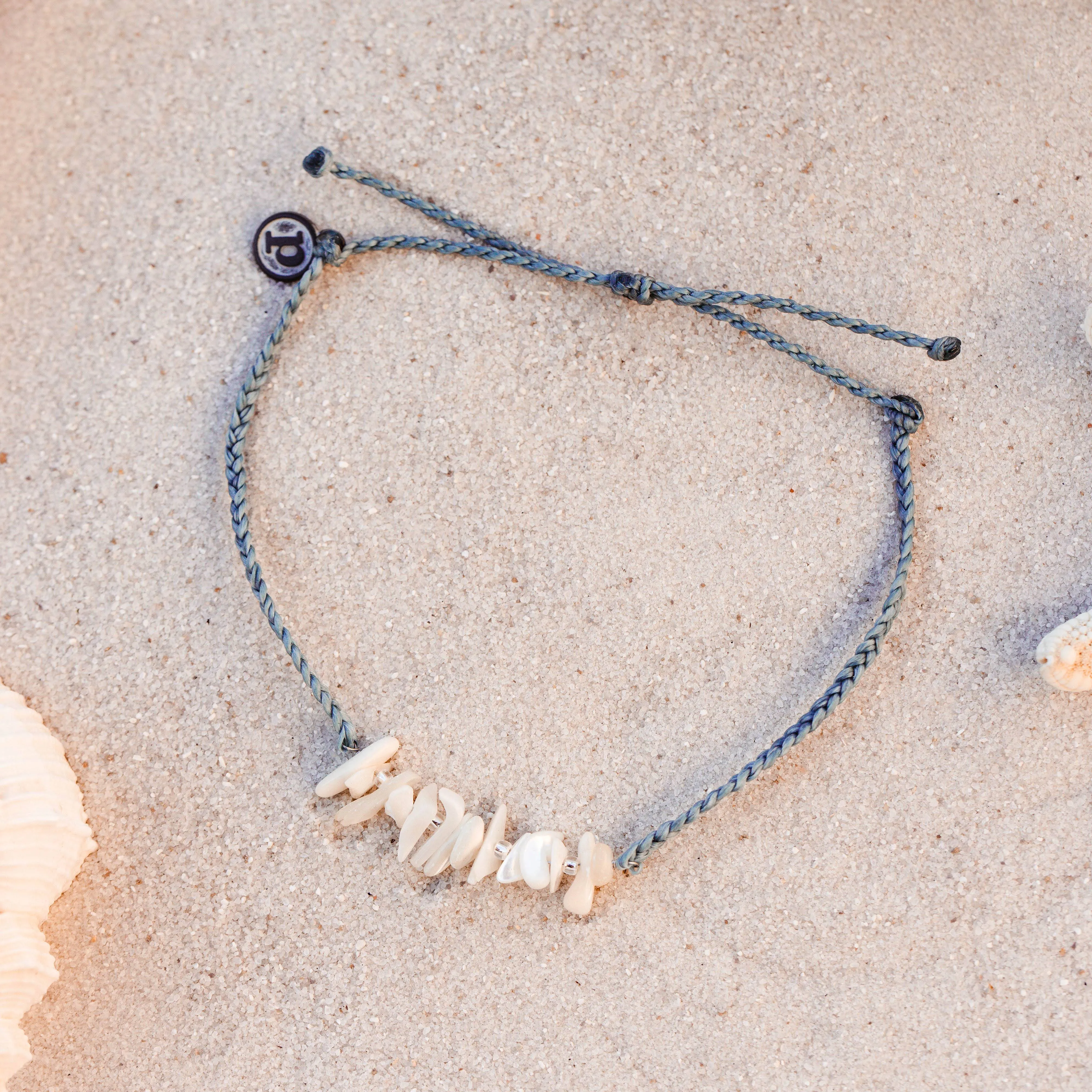 Mother of Pearl Shell Chip Bracelet