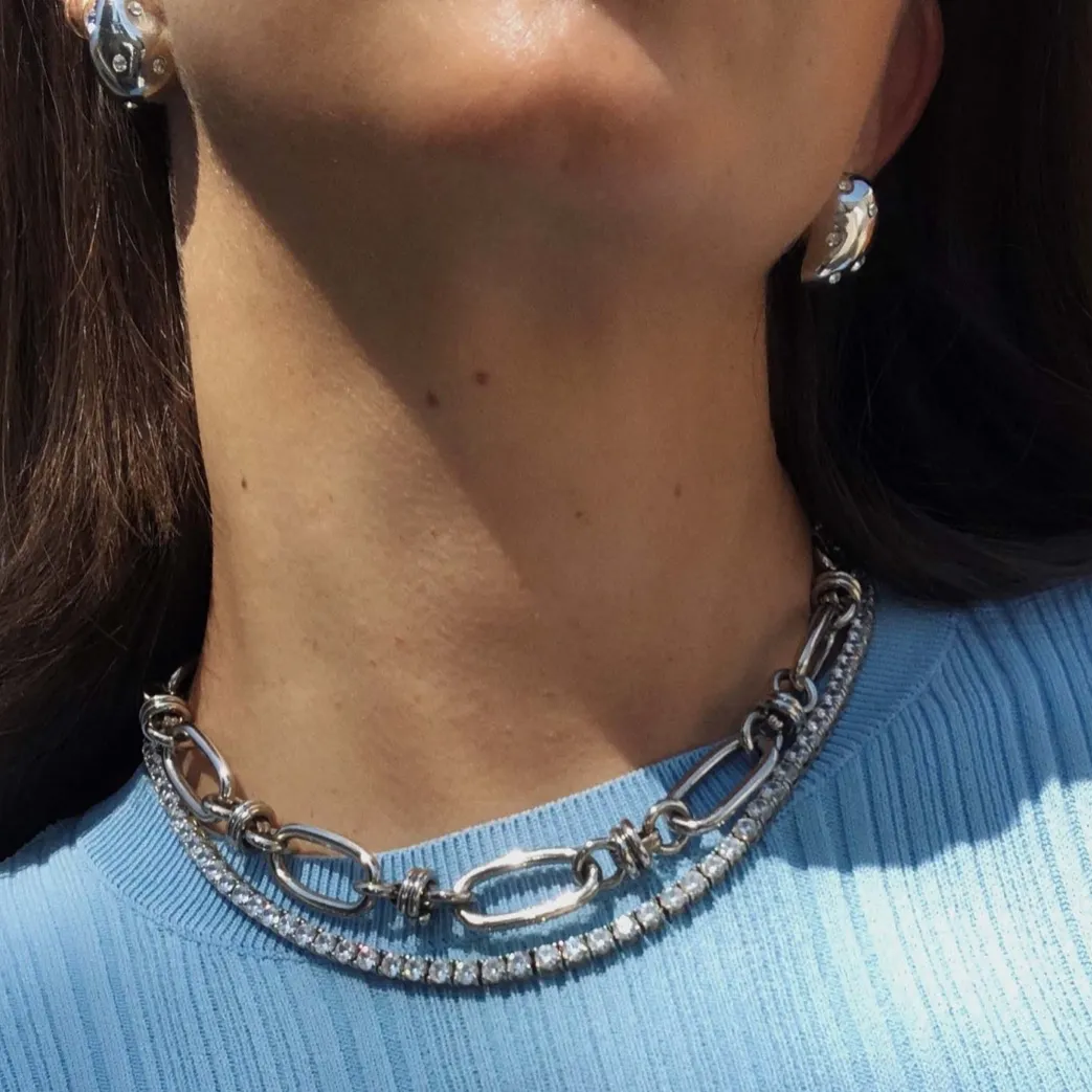 Mounser Laguna Necklace Clear