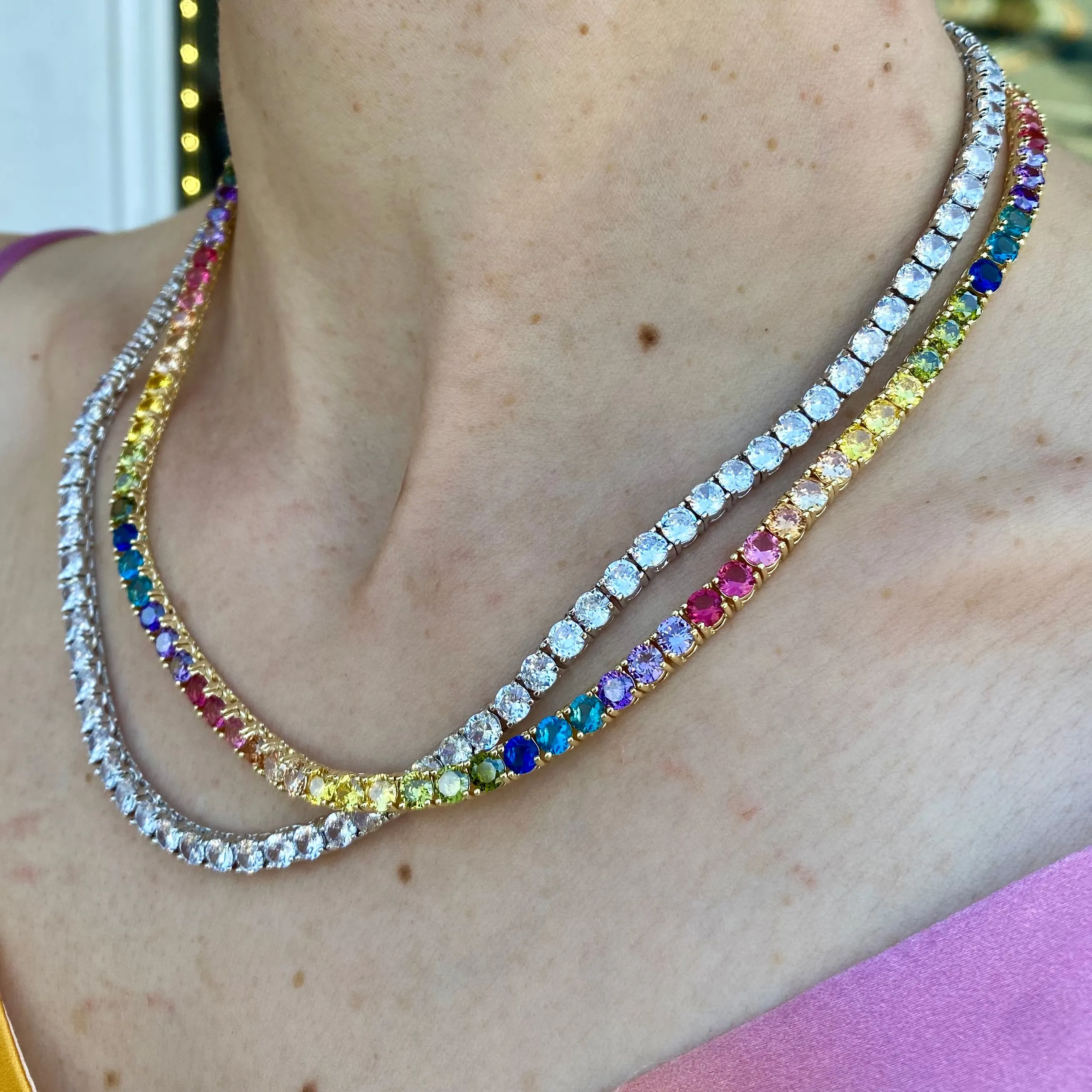 Mounser Laguna Necklace Clear