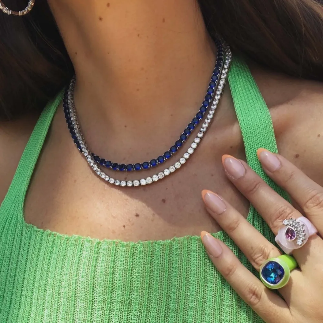 Mounser Laguna Necklace Clear