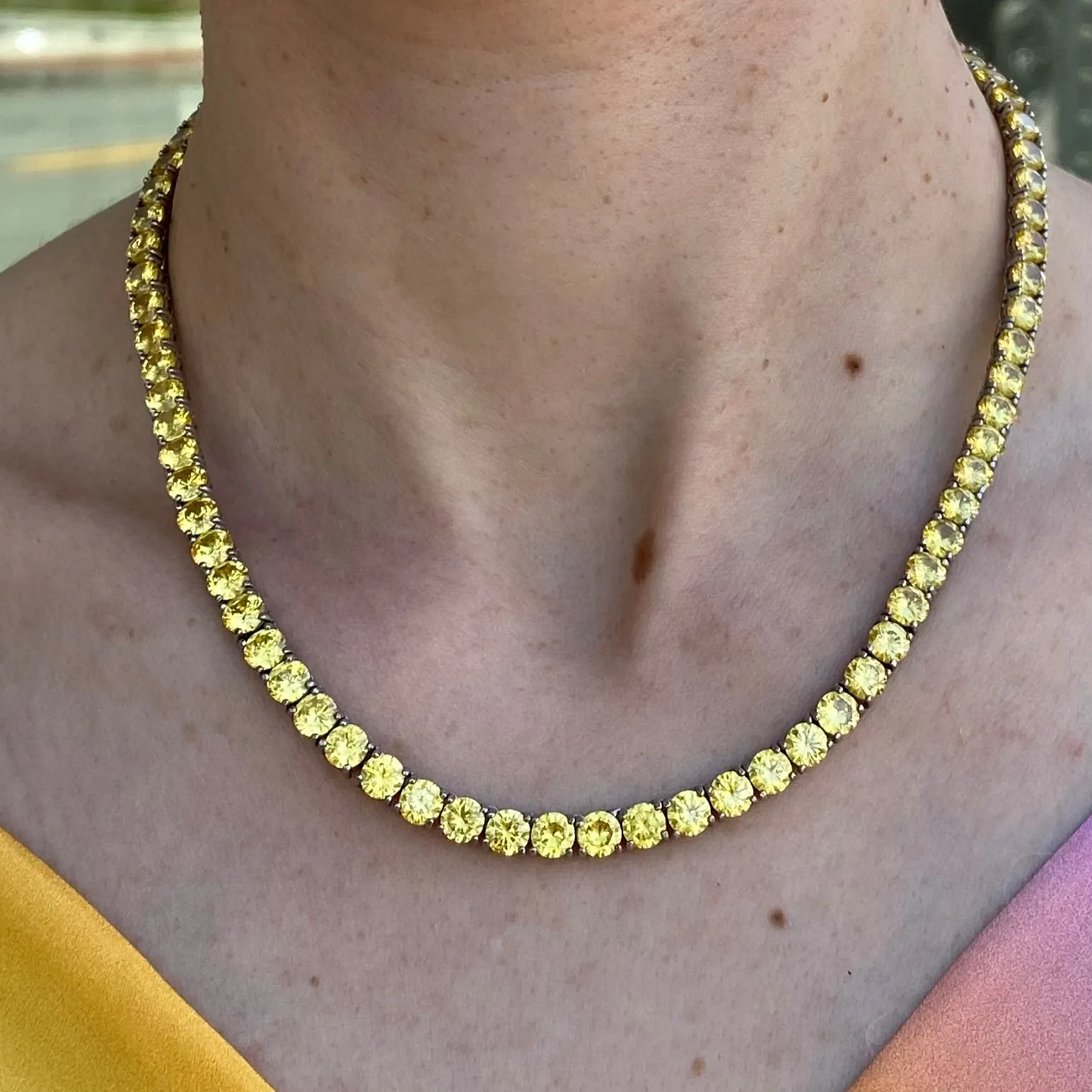 Mounser Laguna Necklace Lemon