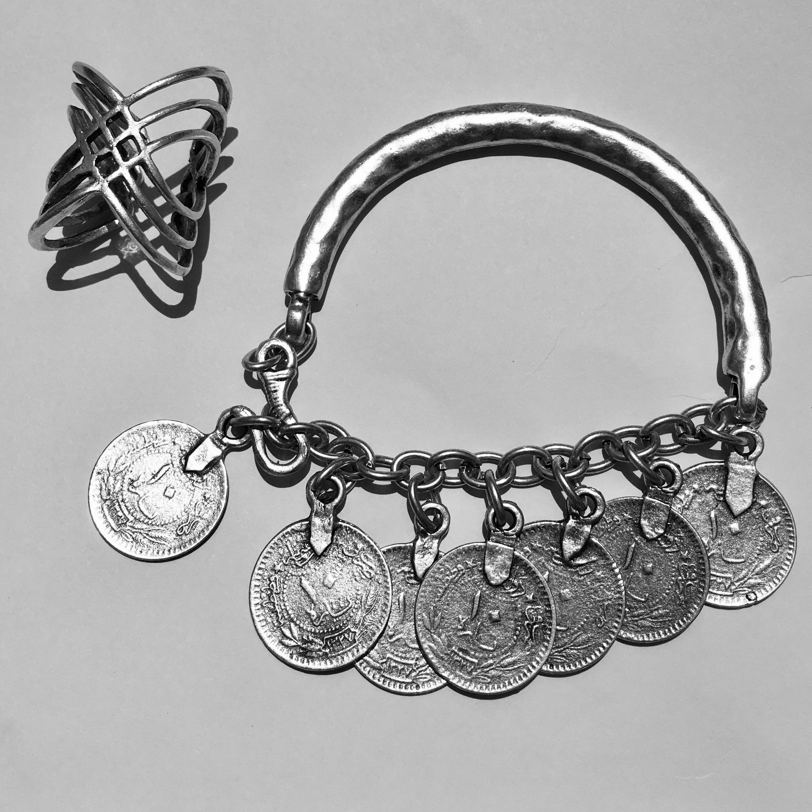 MULTI CRISS CROSS TURKISH METAL RING