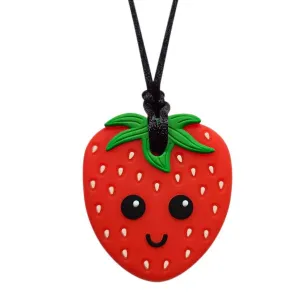 Munchables Chew Pendant Strawberry