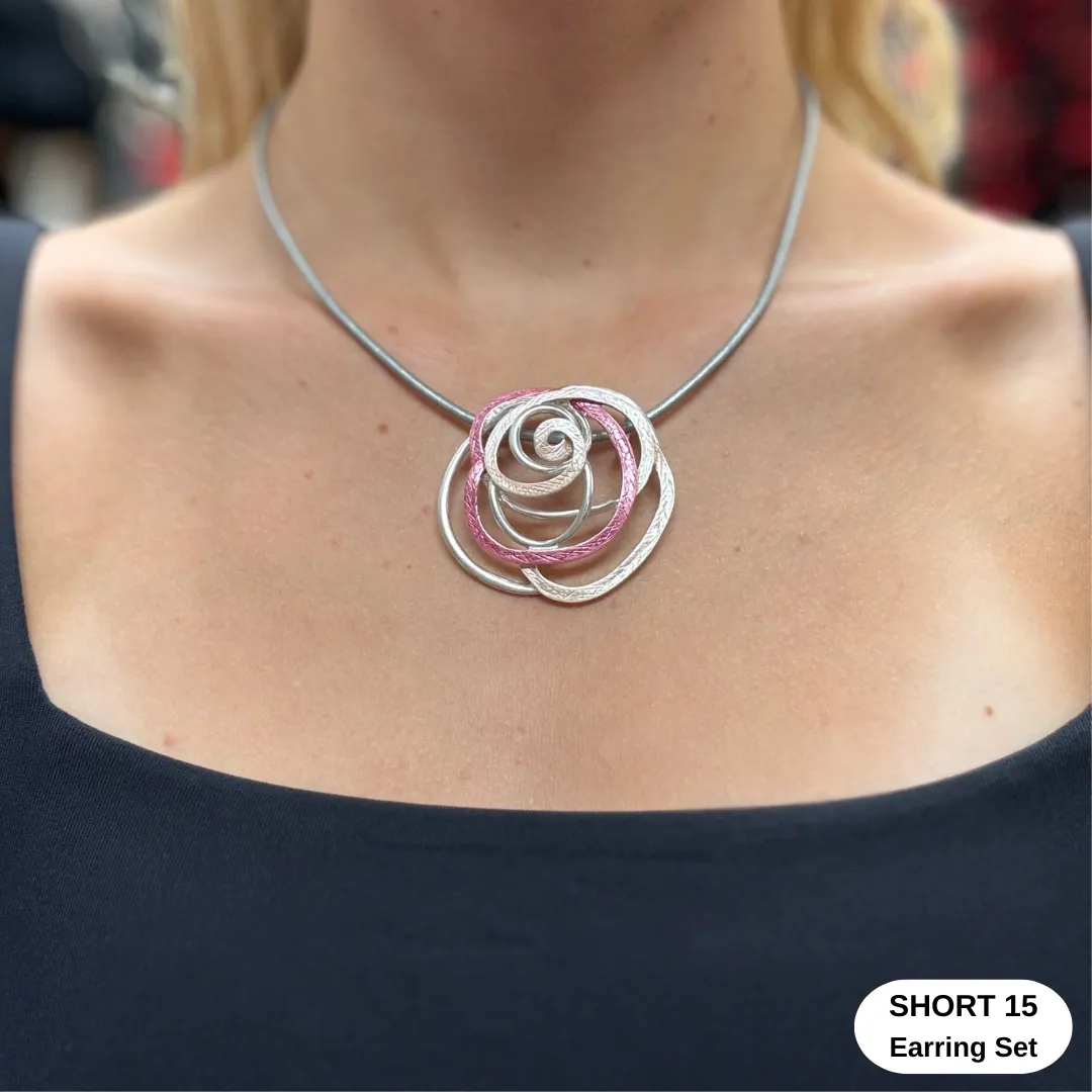 Necklace Short Silver/Bead