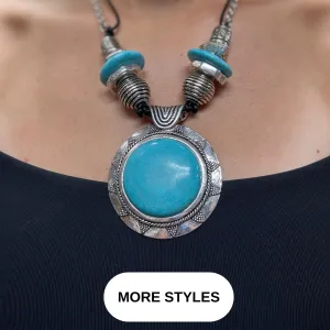 Necklace Short/Long Turquoise