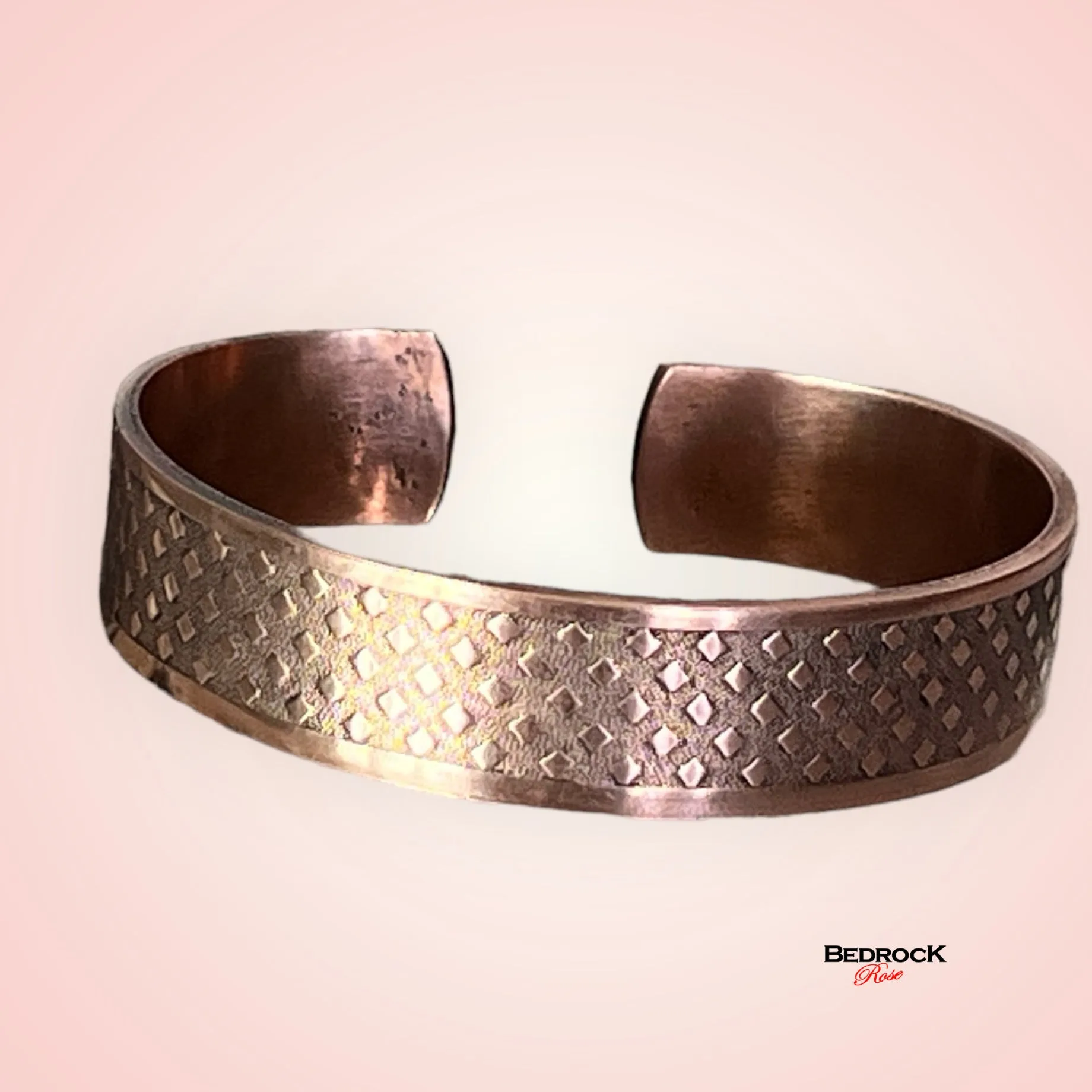 Ombre Diamond Copper Cuff